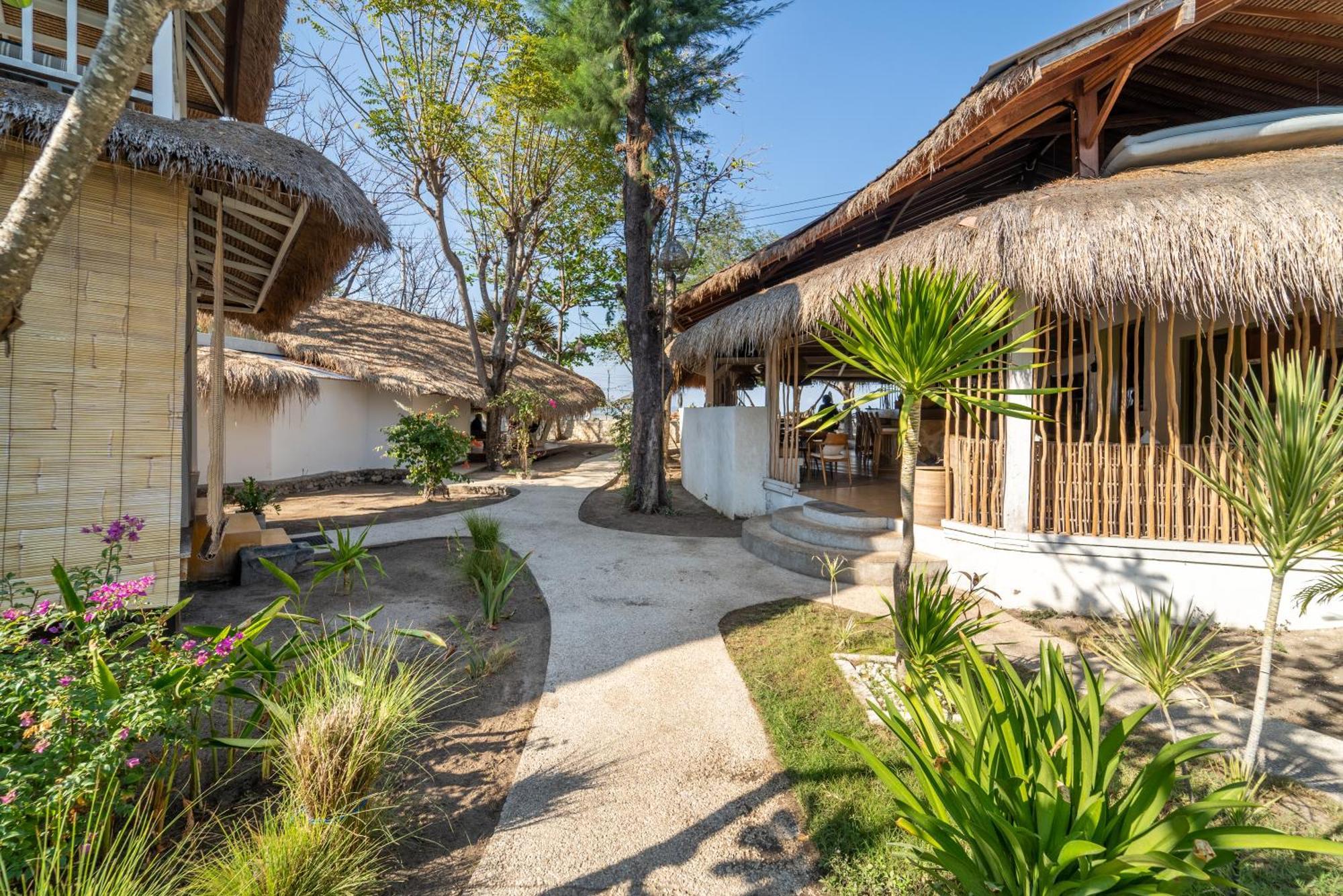 Mowies Gili Air Bed & Breakfast Dış mekan fotoğraf