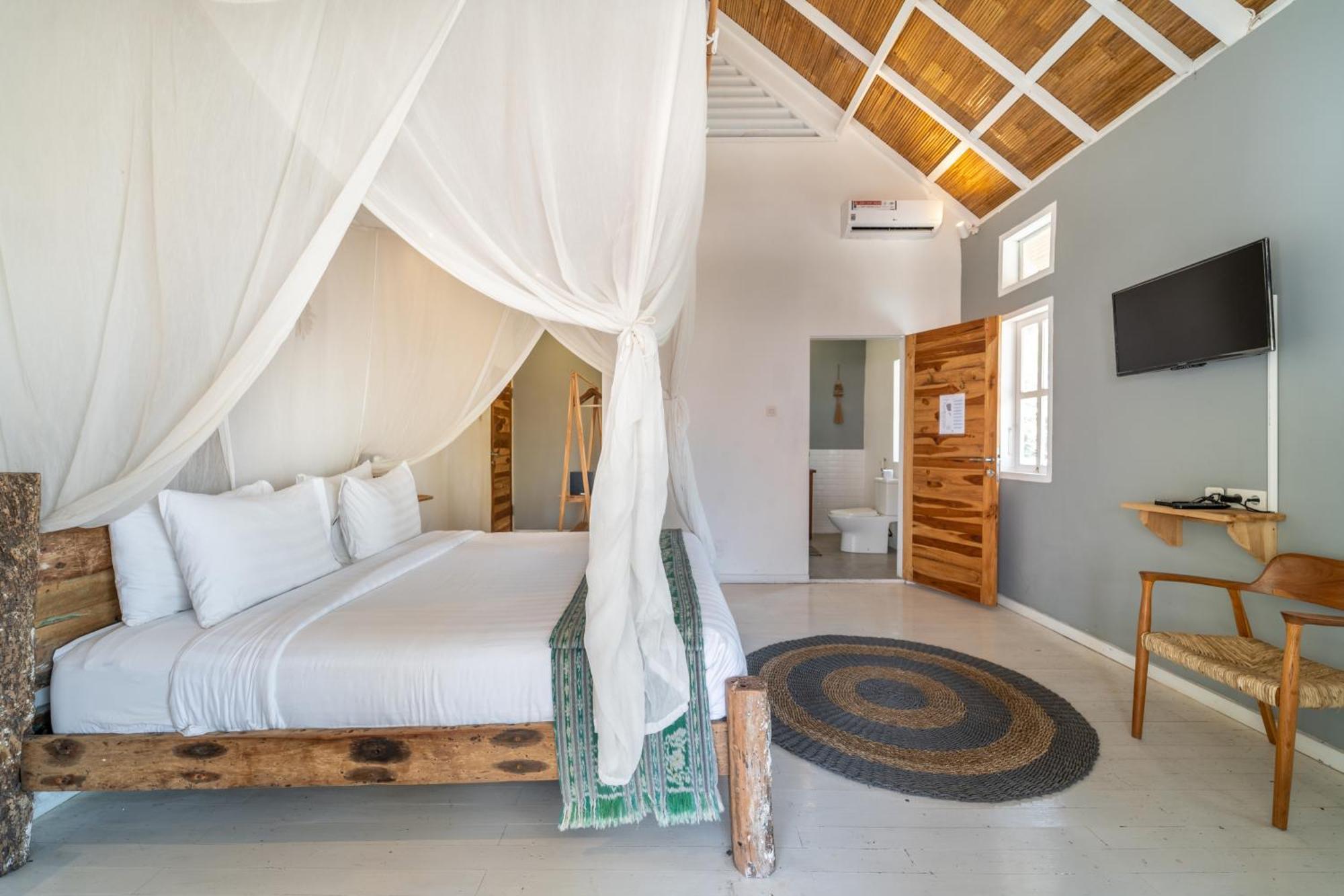 Mowies Gili Air Bed & Breakfast Dış mekan fotoğraf