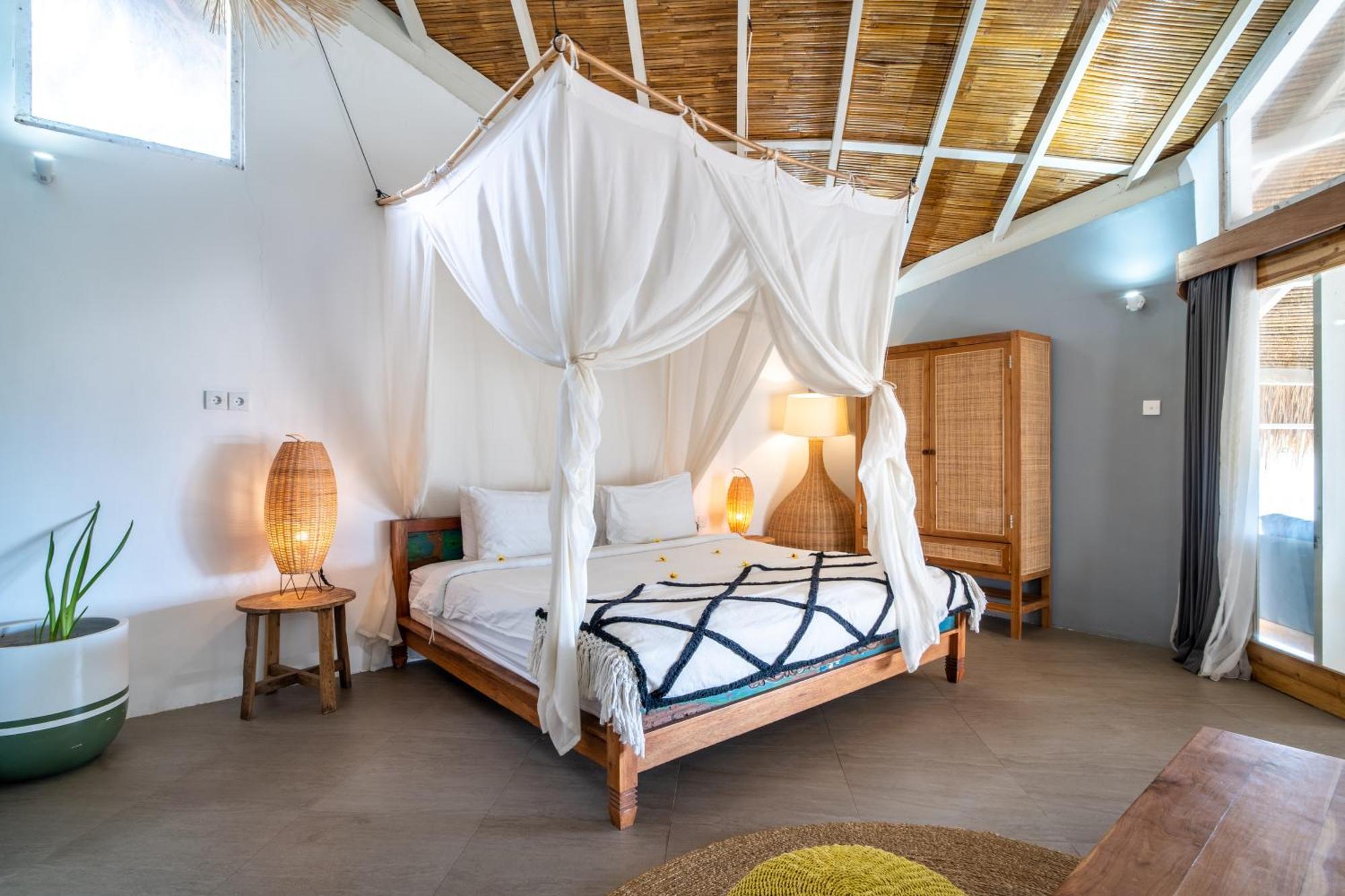 Mowies Gili Air Bed & Breakfast Dış mekan fotoğraf