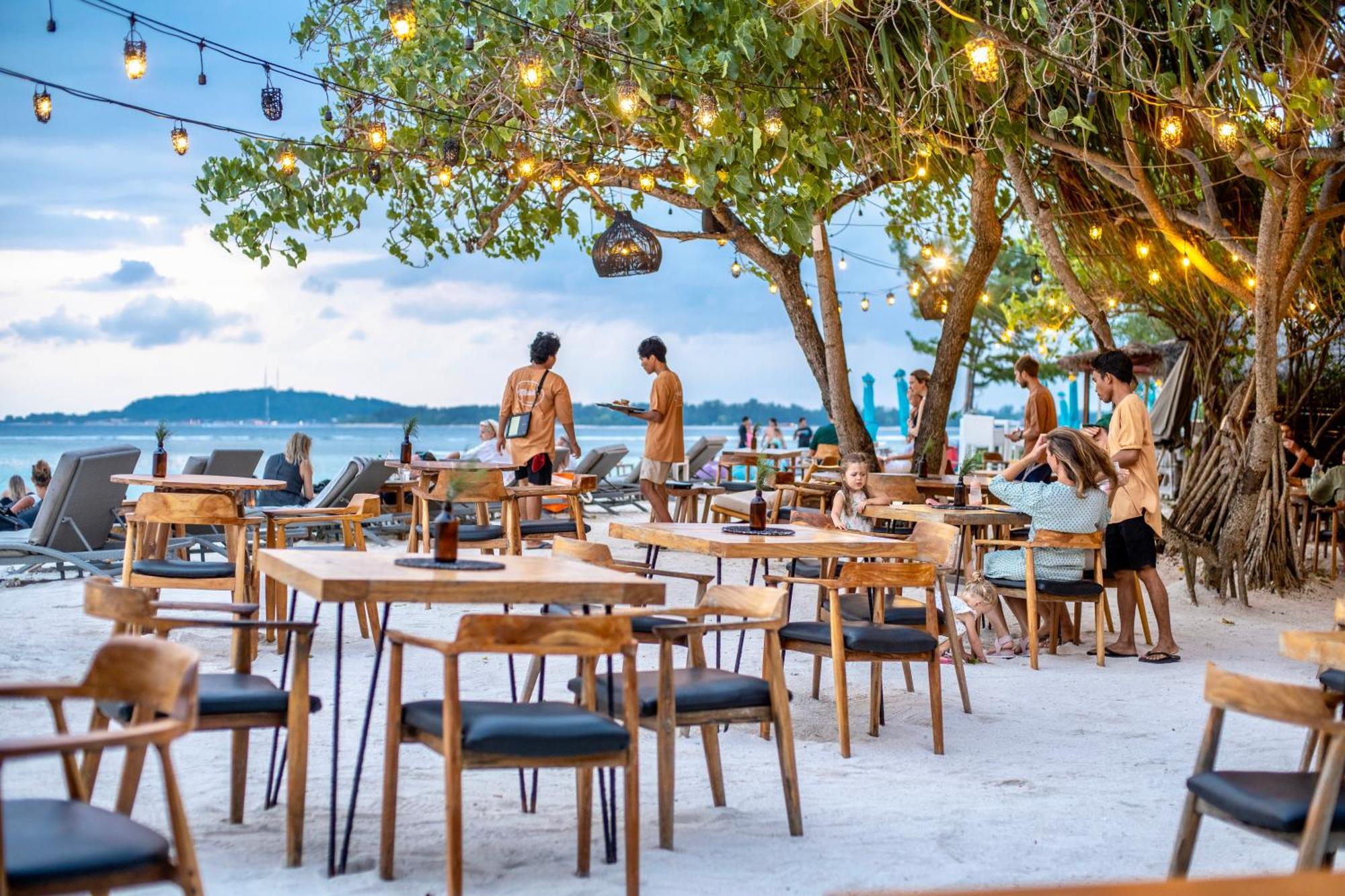 Mowies On The Beach Gili Air Dış mekan fotoğraf